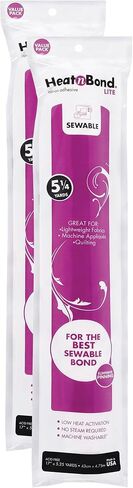 HeatnBond Lite Iron-On Adhesive Value Pack, 17 Inches x 5.25 Yards in Kuwait