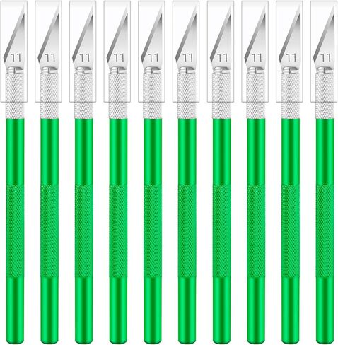 JETMORE 10 Pack Exacto Knife, Hobby Knife, Craft Knife for Carving, Cutting in Kuwait