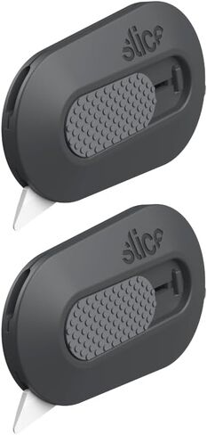 Slice Mini Box Cutter | Manual Retracting | Safe Ceramic Box Cutter Lasting 11x Longer than Metal | Box Opener | 1 Pack | Sky in Saudi Arabia