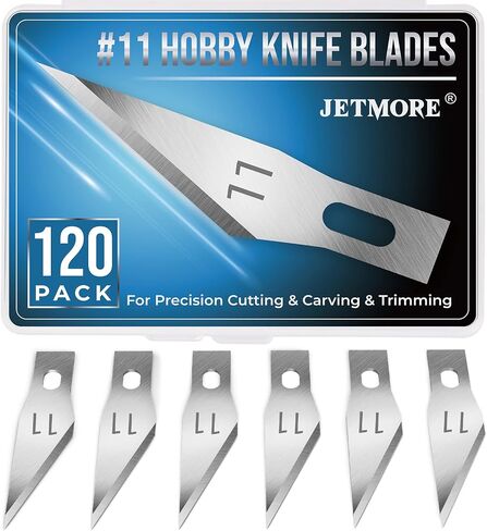 JETMORE 60 Pack Exacto Knife Blades 11, Craft Knife Blades Replacement Set in Kuwait