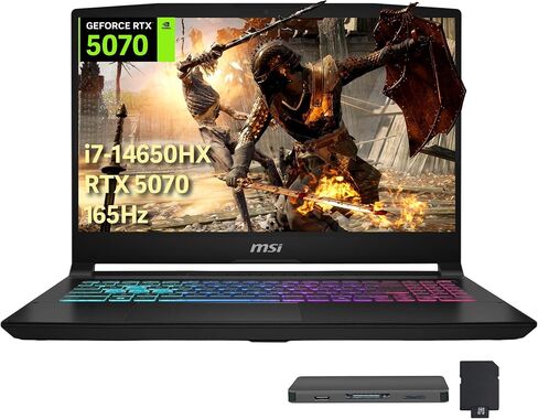 MSI GF63 Thin 11SC-693 15.6" Gaming Laptop, Intel Core i5-11400H, NVIDIA GeForce GTX 1650, 8GB Memory, 256GB NVMe SSD, Windows 11 in Kuwait