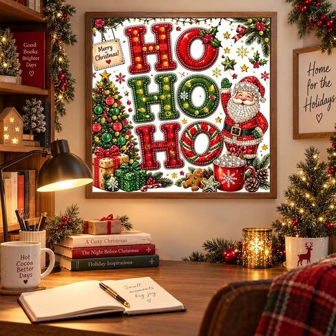 Christmas Santa Claus Pearl Art Kits for Adults,Pearl Diamond Painting Kits in Saudi Arabia
