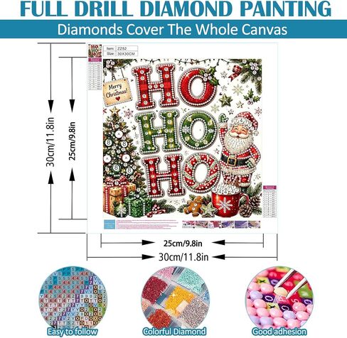 Christmas Santa Claus Pearl Art Kits for Adults,Pearl Diamond Painting Kits in Saudi Arabia