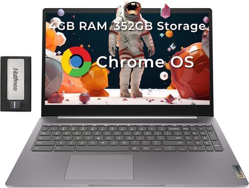 لينوفو لابتوب كروم بوك S330 بشاشة HD مقاس 14 انش (1366×768) ومعالج ميديا تيك MT8173C وذاكرة 4GB LPDDR3 و32GB eMMC SSD ونظام تشغيل كروم، 81JW0001US، اسود in Kuwait