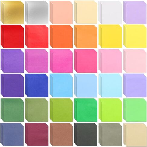Jyongmer 6000 PCS 2 Inch Multicolor Tissue Paper Squares 30 Assorted Colors in Saudi Arabia