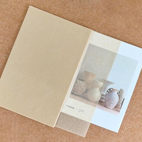 100 Sheets Bamboo Pulp Rice Paper, Wet-Strength Tissue Paper (White) in Kuwait