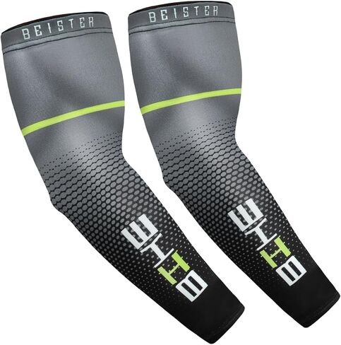 beister UV Sun Protection Cooling Compression Sleeves Arm Sleeves Men Women Cycling in Kuwait