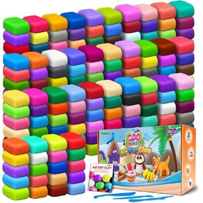 ESSENSON Air Dry Clay, 200 Colors, Ages 3-12 in Kuwait
