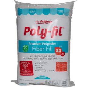 Poly-Fil Fairfield Original Fiber Fill Stuffing, Premium Polyester, 32 oz. in Kuwait