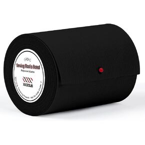 XKDOUS Elastic Band for Sewing, 0.75 Inch 16 Yards,2 Roll,Black and White in Saudi Arabia