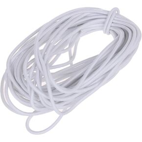 1/8-Inch (3mm) Black Heavy Stretch Round String Elastic Cord (Cut of 10 Yards) in Kuwait