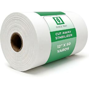 HBI Cut Away Embroidery Stabilizer Roll, 2.5 oz Medium, 12 in x 50 yd in Saudi Arabia