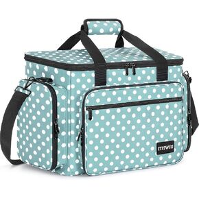 Sewing Machine Carrying Case with Multiple Storage Pockets Large Capacity, Universal Tote Storage Bag Compatible with Most Standard Singer, Brother, Janome, Black in Saudi Arabia