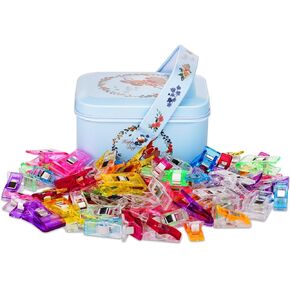 Sewing Fabric Clips with Tin Box,Sewing Notions for Quilting Supplies in Saudi Arabia