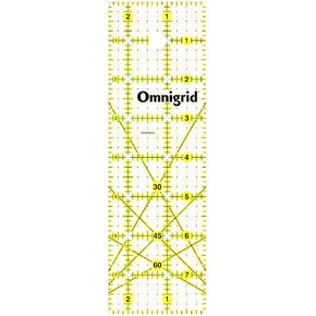 Omnigrip 1" x 6" Clear Quilting Ruler by Omnigrid in Kuwait