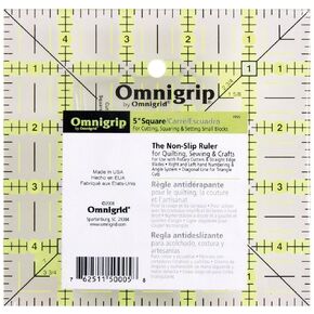 Omnigrip Non-Slip Rectangle Quilting Ruler, Cuts Two -1/2" x 12-1/2" Fabric in Saudi Arabia