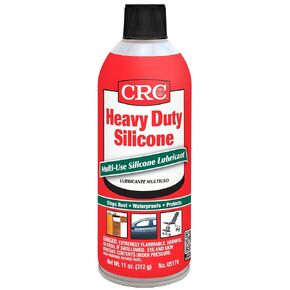 CRC Heavy Duty Silicone Lubricant, 11 Wt Oz, Clear Colorless Liquid in Saudi Arabia
