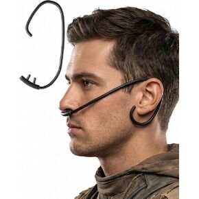 Nose Piece Costume for Halloween Desert Warrior Dress Up Black in Kuwait