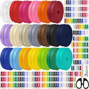 Lalolee 80 Yards 20 Colors #3 Nylon Coil Zipper Set with 200 Zippers Pull in Kuwait