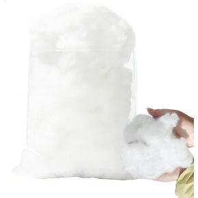 16oz/453g Pillow Filling Stuffing Silk-Cotton, Premium Fiber Fill, Soft High Resilience Crochet Stuffing for Stuffed Animals, Crafts, DIY Plush Toys, Back Cushions, Cloud Decoration in Kuwait