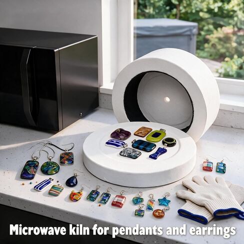 WICAND Large Microwave Kiln for Pottery and Glass Fusing DIY Jewelry Making in Saudi Arabia