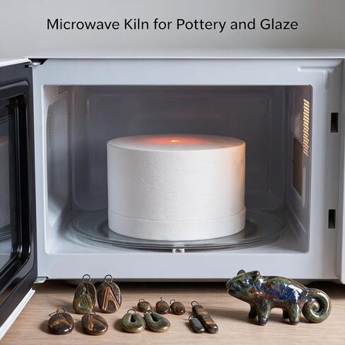 WICAND Large Microwave Kiln for Pottery and Glass Fusing DIY Jewelry Making in Saudi Arabia