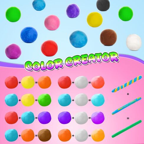 ESSENSON Air Dry Clay, 200 Colors, Ages 3-12 in Kuwait