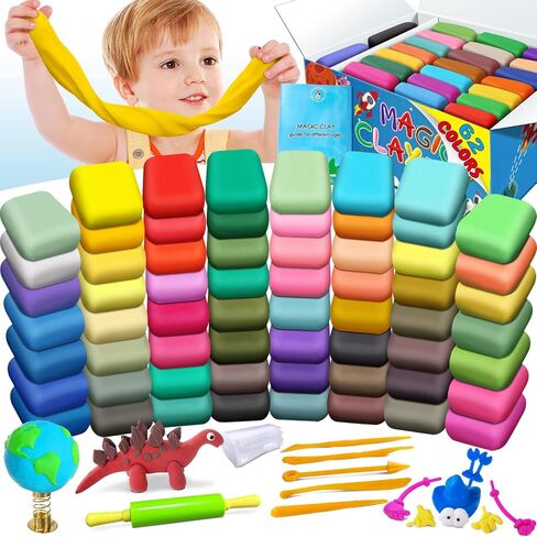 ESSENSON Air Dry Clay, 136 Colors, Ages 3-12 in Kuwait