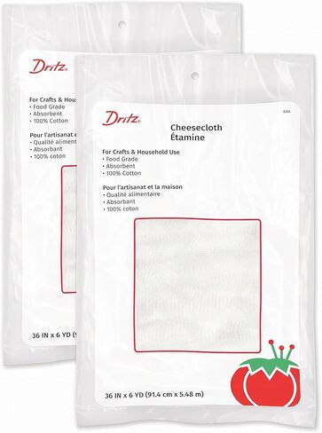 Dritz Cheesecloth Fabric Food Grade #10-36 in x 6 yd, White in Saudi Arabia