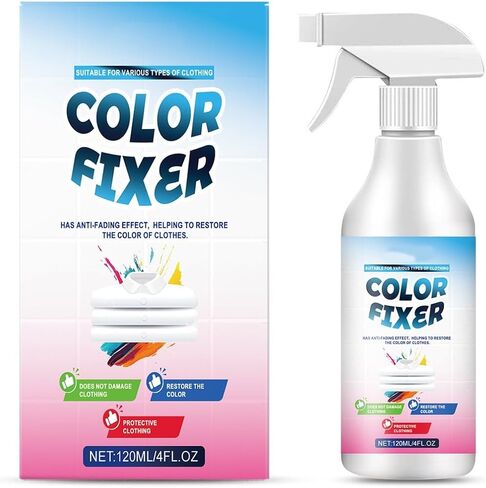 Color Protections Fixer for Delicate Textiles Prevents Dye Bleeding in Machine Hand Wash Safe for Daily Use Liquid Color Fixative in Kuwait