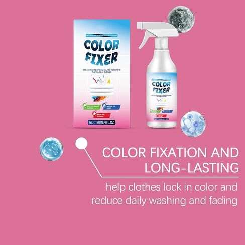 Color Protections Fixer for Delicate Textiles Prevents Dye Bleeding in Machine Hand Wash Safe for Daily Use Liquid Color Fixative in Kuwait
