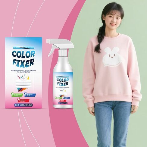 Color Protections Fixer for Delicate Textiles Prevents Dye Bleeding in Machine Hand Wash Safe for Daily Use Liquid Color Fixative in Kuwait