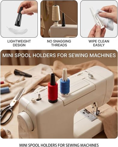 2 Pack 3D Universal Thread Cone Holder for Sewing Machine And Embroidery in Kuwait