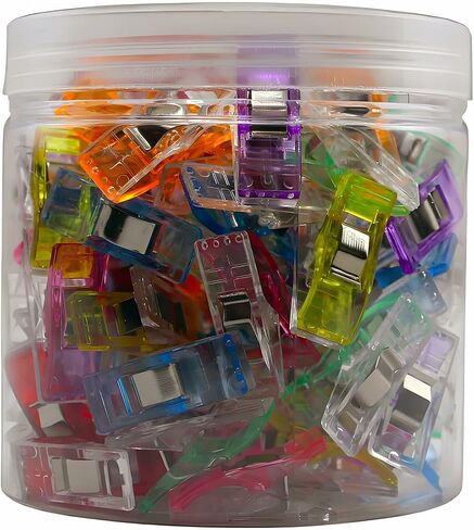 Sewing Clips,100 Pcs,Sewing Clips for Fabric in Kuwait