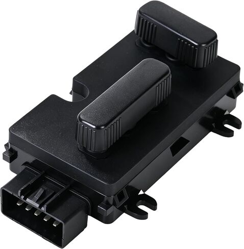 Driver Side Power Seat Adjuster Recline Switch - Compatible with 1999-2007 Cadillac Escalade Chevy Avalanche Silverado Suburban Tahoe GMC Sierra Yukon H2 - Replaces 901-202 12450166 in Kuwait