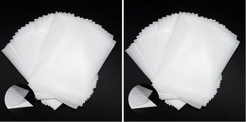 Transparia 12 inches x 10 Yards Double Sided Fusible Web with Paper Backing, Light Weight Fusible Webbing for Fabric Applique, Iron on Fusible Bonding Web for Fabric and DIY Craft Making in Kuwait