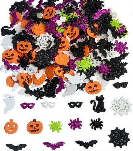 Halloween Foam Stickers Bulk Pumpkin Decorating Craft Set in Kuwait