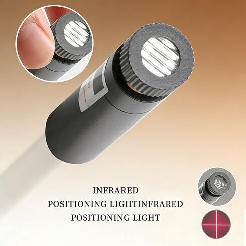 Magnetic Sewing Machine Light - Red Cross-Line Seam Guide with Strong Magnetic Base, Flexible Gooseneck Arm & USB Power, Hands-Free Precision Quilting Light for Straight Stitching in Kuwait