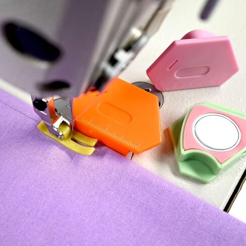 Magnetic Seam Guides for Sewing Machine Universal Sewing Supplies Parts,Hemmer Guide with Scale,Seam Gauge Ruler,Universal Sewing Quilting Accessories Tools,3Pcs in Kuwait