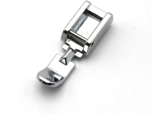 Zipper Foot Fits All Low Shank Snap-On Singer Brother Babylock Euro-Pro Janome Kenmore White Juki New Home Simplicity Elna Etc Domestic Sewing Machines (Small Zipper Foot) in Kuwait
