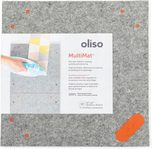 oliso MultiMat Wool Pressing Mat - 14 in x 14 in for Quilting in Saudi Arabia