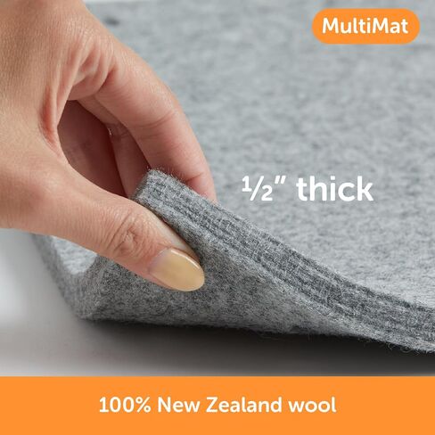 oliso MultiMat Wool Pressing Mat - 14 in x 14 in for Quilting in Saudi Arabia