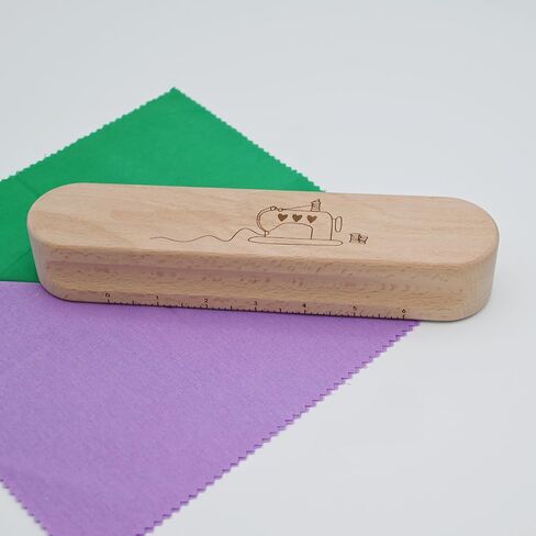 Tailors Clapper for Quilting and Ironing, Hardwood Professional Sewing Pressing Tool for Seam Flattening, Ideal for Setting Fabric Folds and Removing Clothing Wrinkles-9.5 Inches in Kuwait