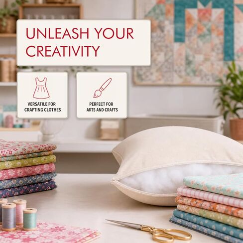 Fairfield Poly-Fil Extra-Loft Quilt Batting, Premium Polyester Batting for Quilting, Ideal for Lap Blankets and Crib-Size Projects, Quilting Supplies, 45" X 60" in Kuwait