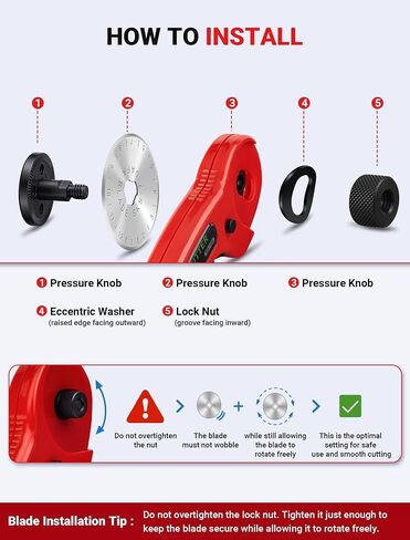 45mm Fabric Rotary Cutter with 5 Extra Blades, Ergonomic Handle in Saudi Arabia