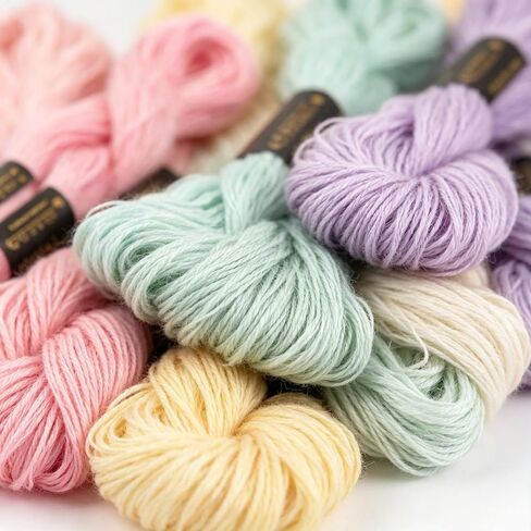 190 Skeins Rainbow Color Embroidery Floss Friendship Bracelet String Cross Stitch Embroidery Thread Cotton Floss Bracelet Yarn, Craft Floss in Saudi Arabia