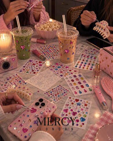 Bedazzle Everything Self Adhesive Gem Stickers 10 Sheets Large Chunky Jewels for Crafts, Adhesive Rhinestones in Saudi Arabia