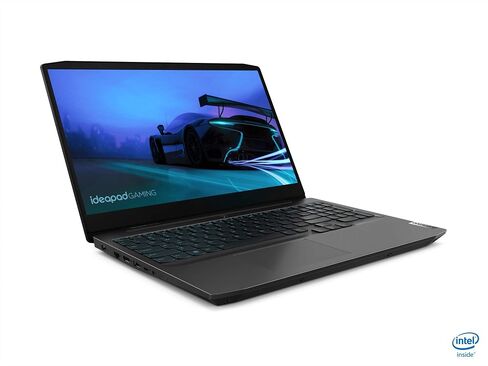 لينوفو نوت بوك للالعاب 3-15IMH05 81Y4002NUS بشاشة FHD 15.6 انش 1920×1080 ومعالج انتل كور i5 الجيل العاشر i5-10300H رباعي النواة 2.50GHz وذاكرة RAM 8GB وSSD 256GB لون اسود اونيكس in Kuwait