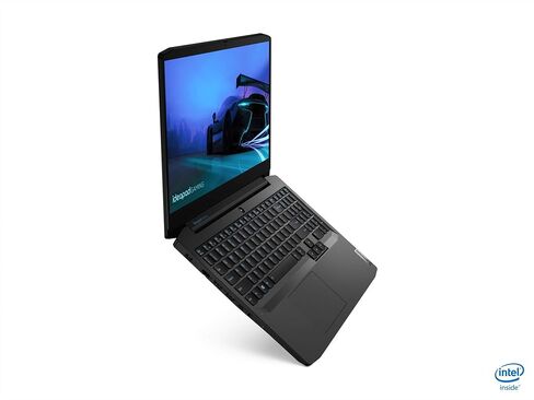 لينوفو نوت بوك للالعاب 3-15IMH05 81Y4002NUS بشاشة FHD 15.6 انش 1920×1080 ومعالج انتل كور i5 الجيل العاشر i5-10300H رباعي النواة 2.50GHz وذاكرة RAM 8GB وSSD 256GB لون اسود اونيكس in Kuwait