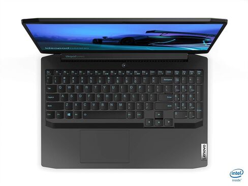 لينوفو نوت بوك للالعاب 3-15IMH05 81Y4002NUS بشاشة FHD 15.6 انش 1920×1080 ومعالج انتل كور i5 الجيل العاشر i5-10300H رباعي النواة 2.50GHz وذاكرة RAM 8GB وSSD 256GB لون اسود اونيكس in Kuwait